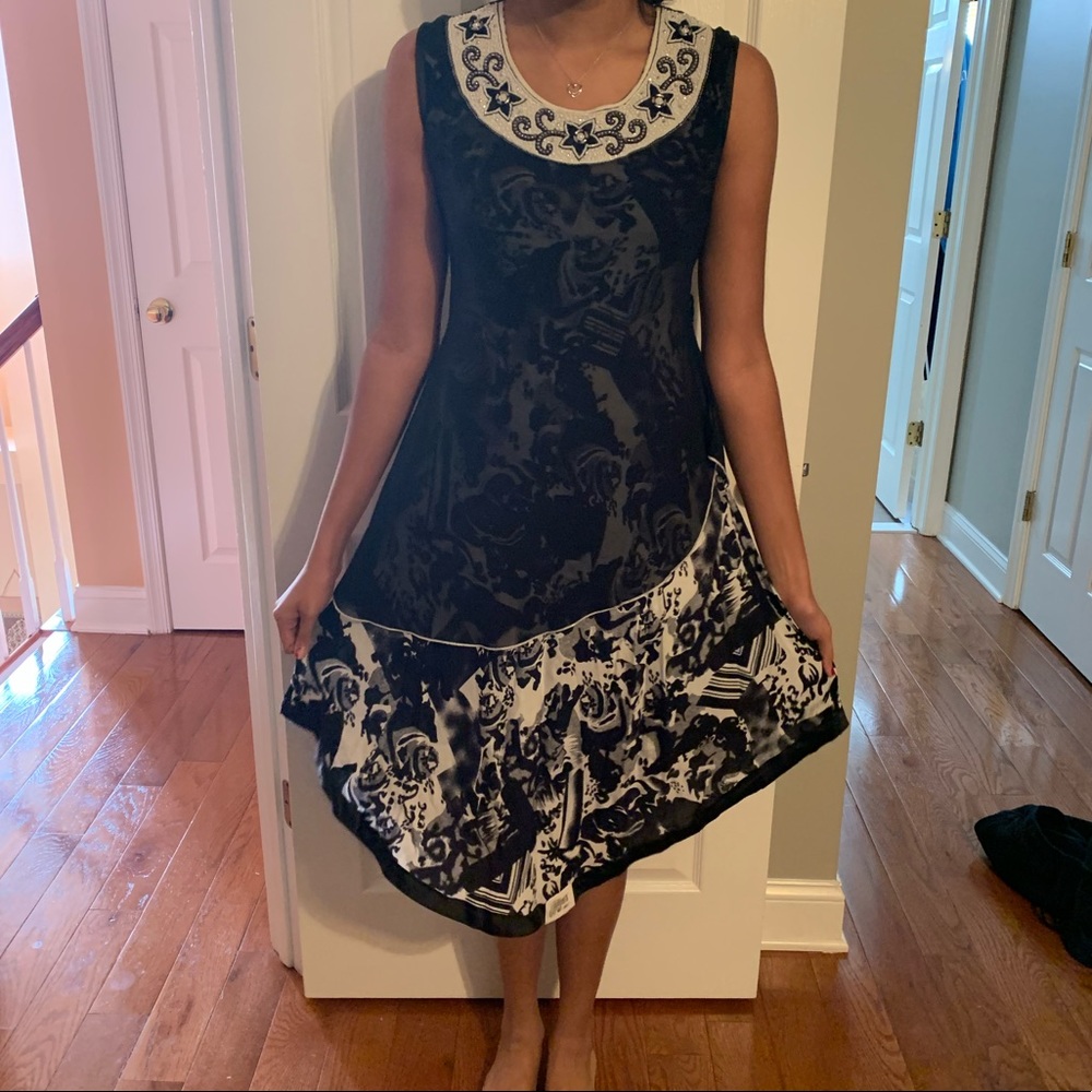 BOHO CHIC INDIAN FANCY CASUAL DRESS
